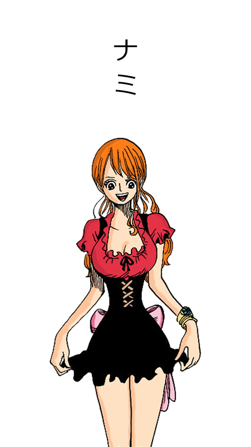 Download Long Haired Nami One Piece Wallpaper | Wallpapers.com