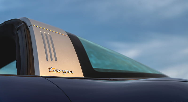 2021 Porsche 911 Targa 4 (Color: Gentian Blue) - Detail , car, HD wallpaper
