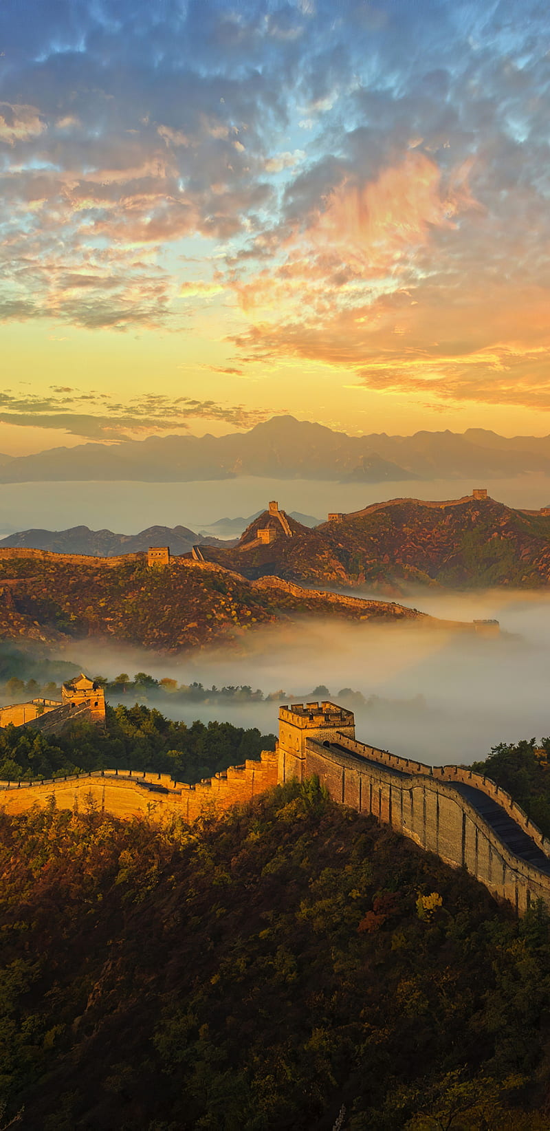 Great Wall, china, huawei, iphone, lg, nature, samsung, sony, xiaomi, HD phone wallpaper