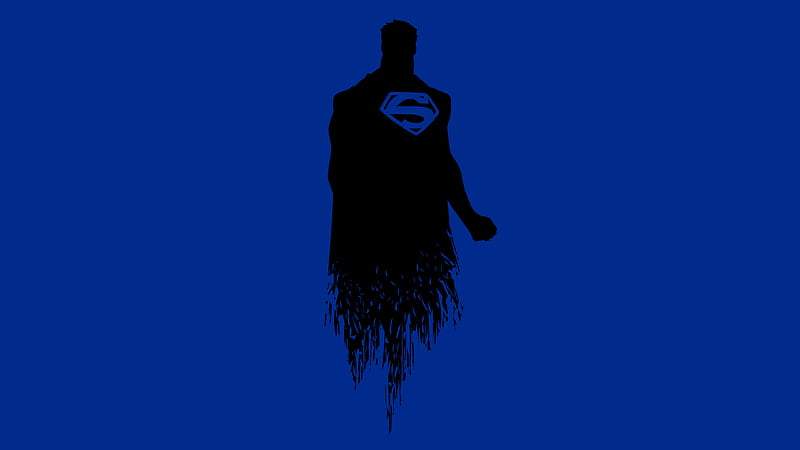 Superman Minimalism , superman, superheroes, minimalism, HD wallpaper