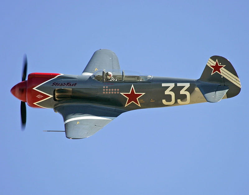 Yak 3U - R2000, russia, fighter, yakovlev, yak 3u, HD wallpaper