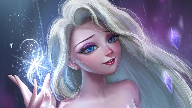 Elsa frozen, Elsa Anime, HD wallpaper | Peakpx