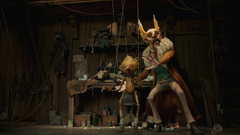Movie, Guillermo del Toro's Pinocchio, HD wallpaper