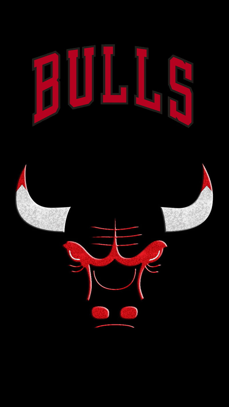 Bulls, basketball, chicago, desenho, logo, sbm, team, HD phone wallpaper