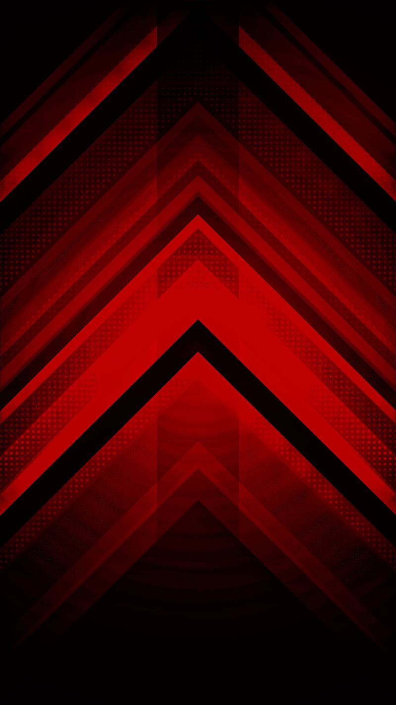 Red Chevron , abstract, android, black, digital, iphone, military, mutant, orange, pattern, HD phone wallpaper