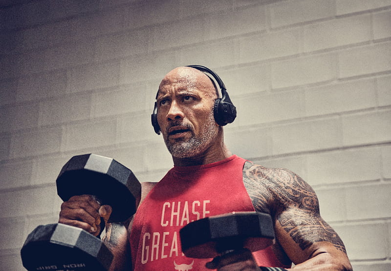 Dwayne Johnson Workout 2019, dwayne-johnson, male-celebrities, boys, HD wallpaper