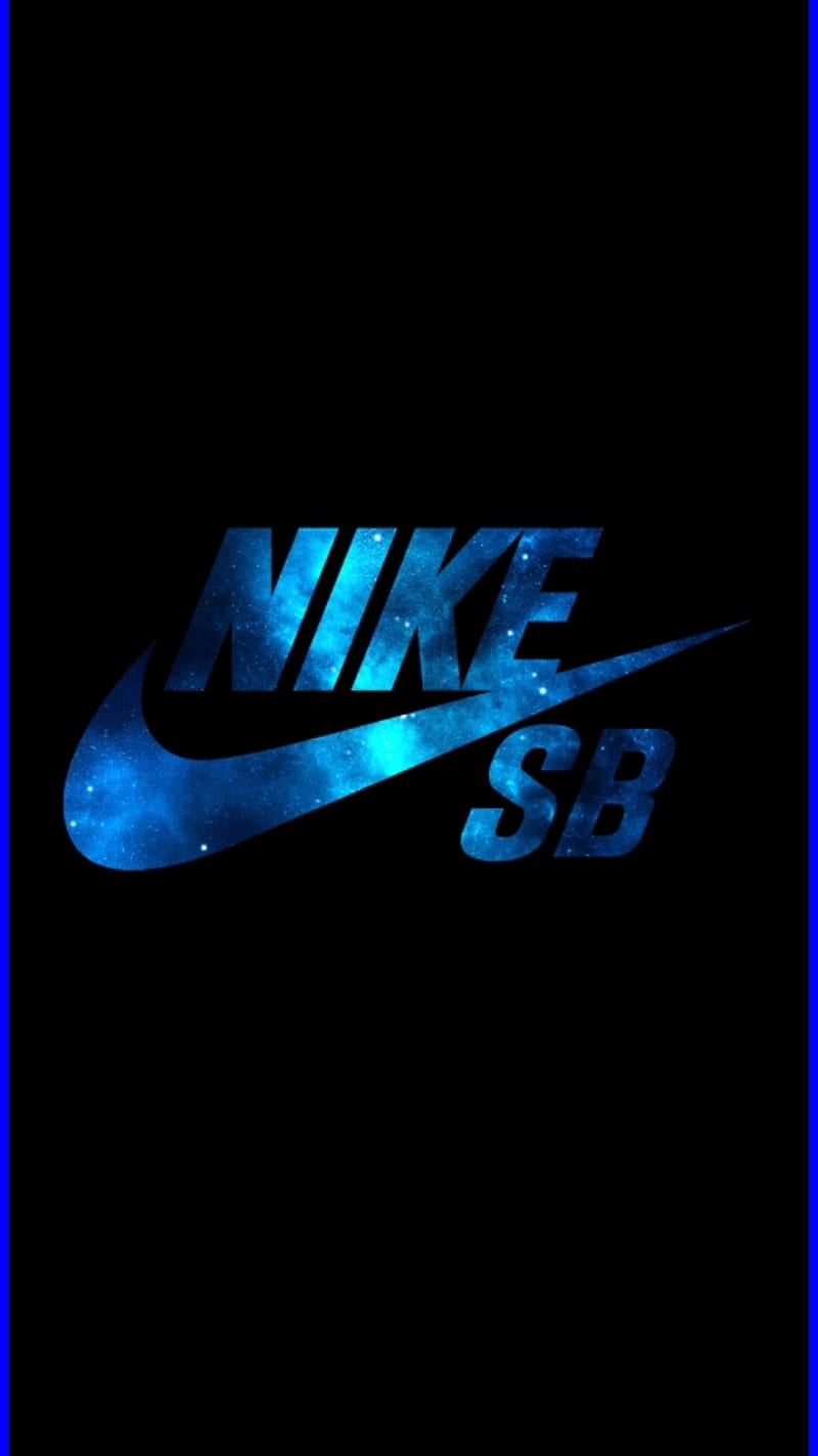 Nike, sb, nike sb, cool, epic, space, awesome, blue, HD phone wallpaper