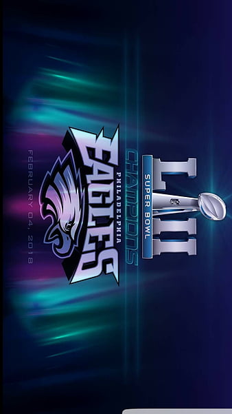 Philadelphia Eagles, champions, night vers, super bowl, HD phone wallpaper