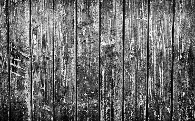 gray wooden boards gray wooden texture, wooden backgrounds, macro, wooden textures, wooden planks, vertical wooden boards, gray backgrounds, HD wallpaper