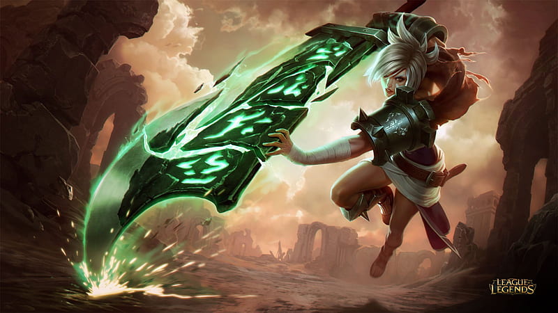 Video Game, League Of Legends, Riven (League Of Legends), HD wallpaper ...