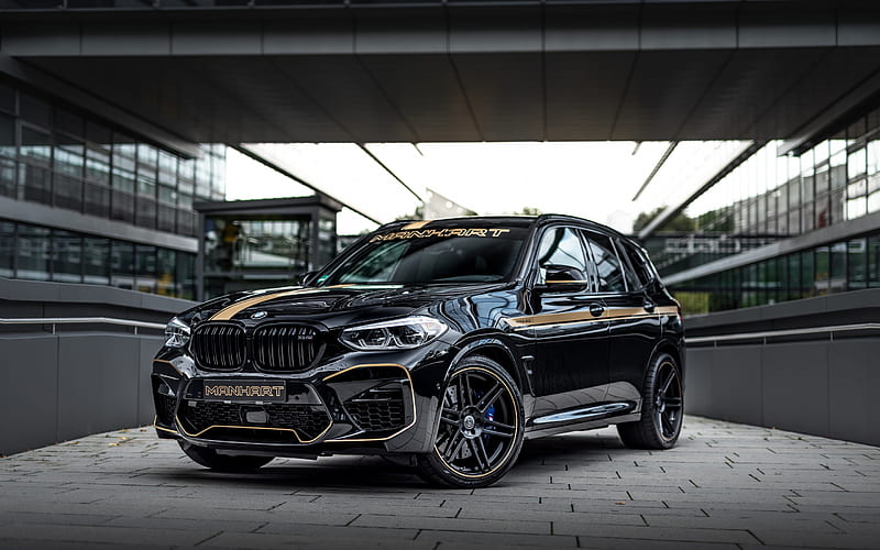 Bmw X3 Manhart 2020 Front View Exterior Tuning X3 Black Crossover