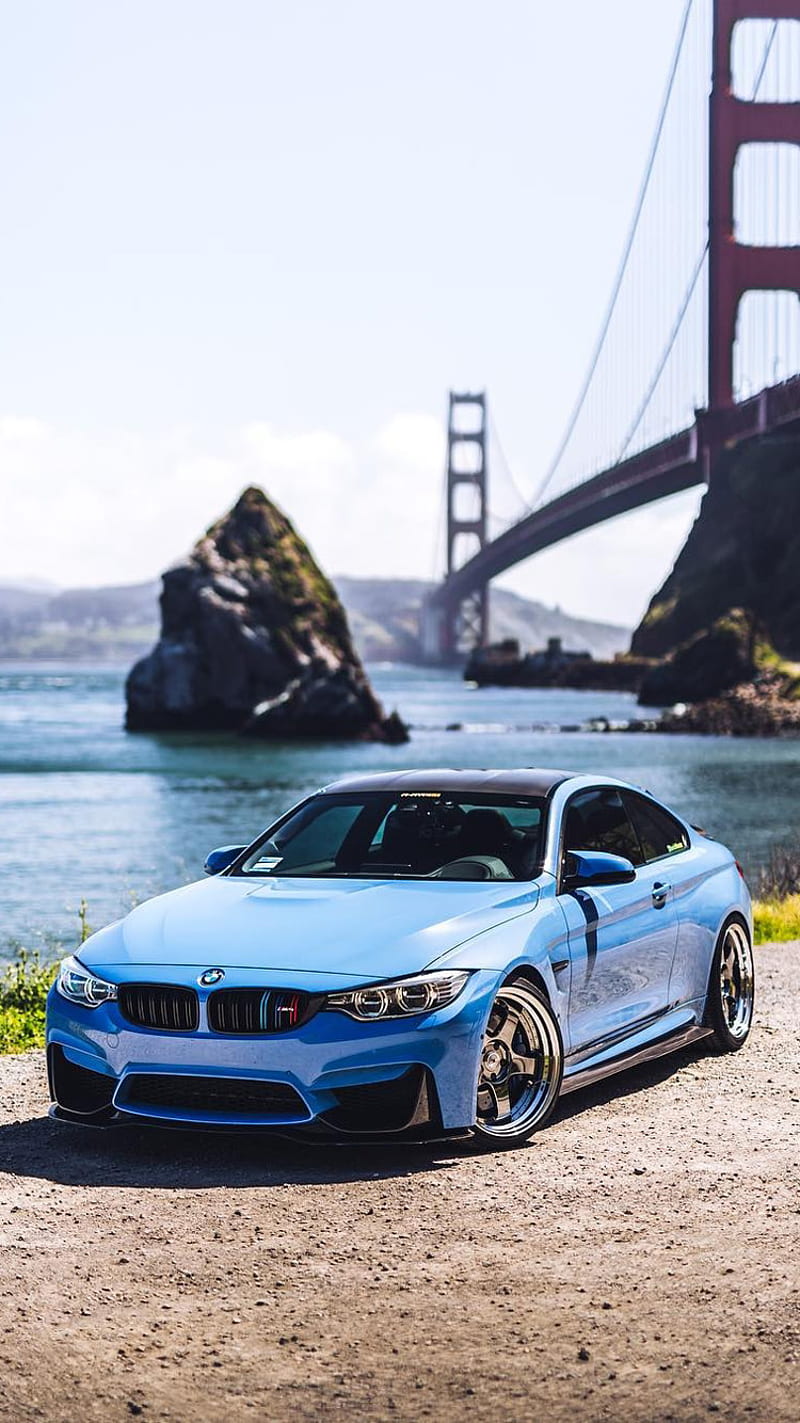 BMW M4, car, coupe, f82, tuning, vehicle, HD phone wallpaper