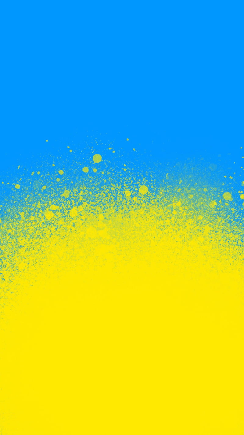 Blu Yellow, ali, chibraj, HD phone wallpaper