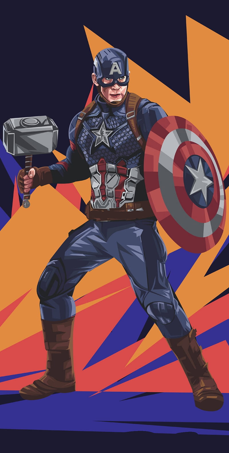 Captain America, endgame, thor, HD phone wallpaper | Peakpx