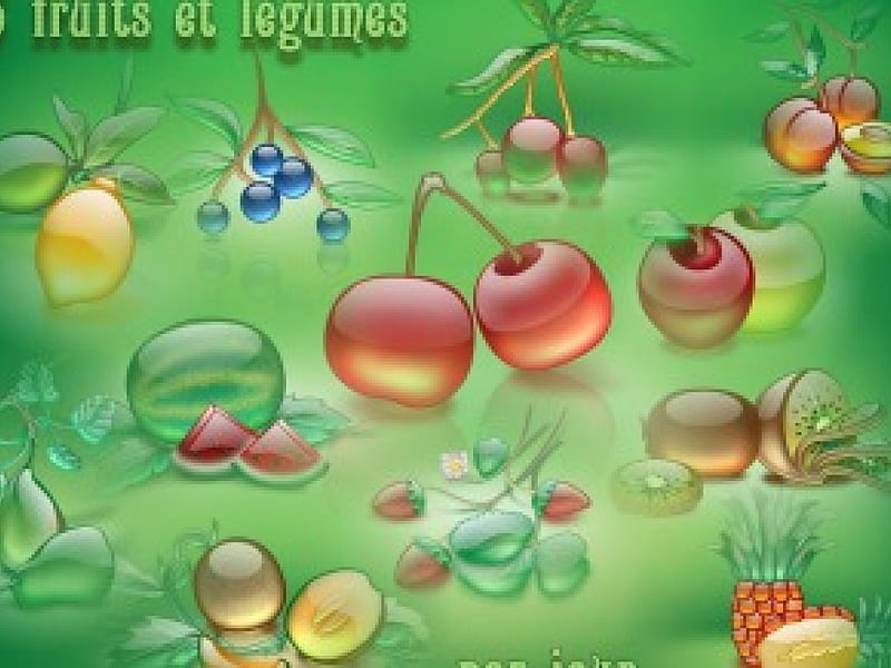 5 fruits et legumes par jour, fruite, legumes, jour, fruits, HD wallpaper