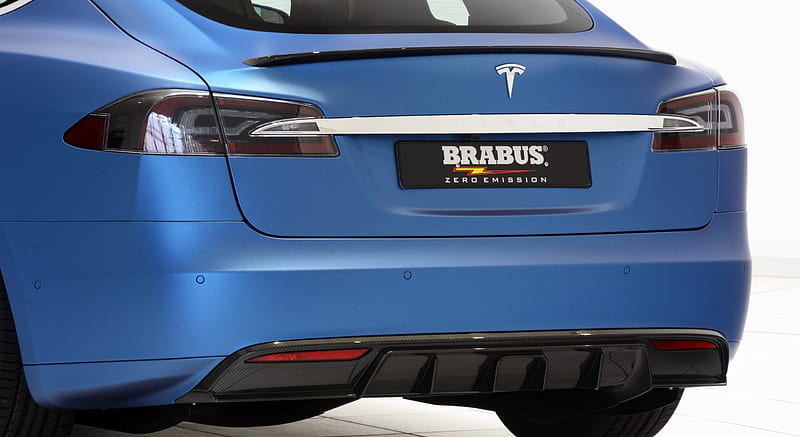 2015 BRABUS ZERO EMISSION based on Tesla Model S - Rear , car, HD wallpaper