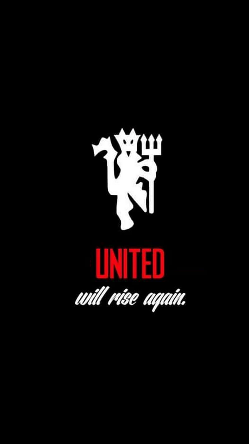United, devils, man utd, manchester united, mufc, rise, HD phone wallpaper