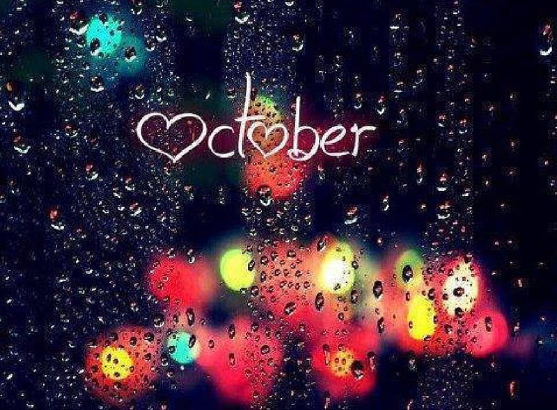 Hello October, October Birtay, HD wallpaper