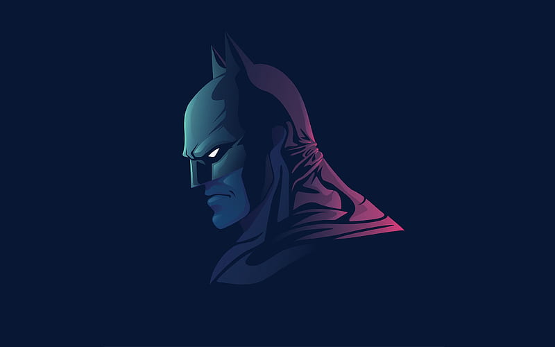 Batman dark Knight, black, super, dark knight, movie, games, HD wallpaper