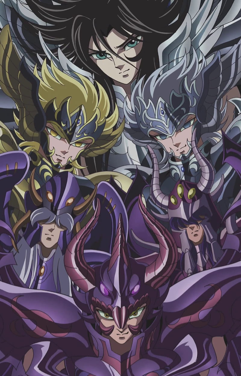 Saint Seiya, hades, jueces, HD phone wallpaper