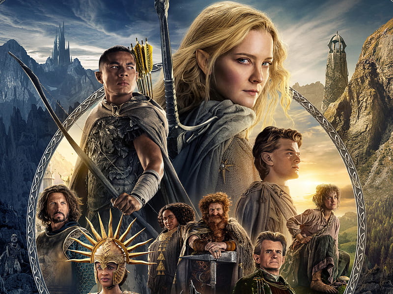The Lord of the Rings, The Lord of the Rings: The Rings of Power, HD wallpaper