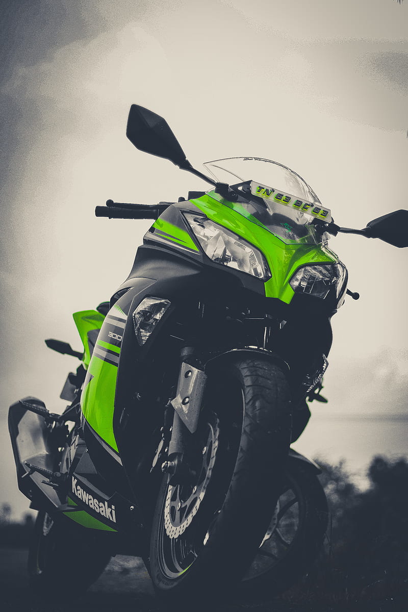 Kawasaki Ninja 300, bike, monster, motorcycle, motorhead, night,  petrolhead, HD phone wallpaper | Peakpx