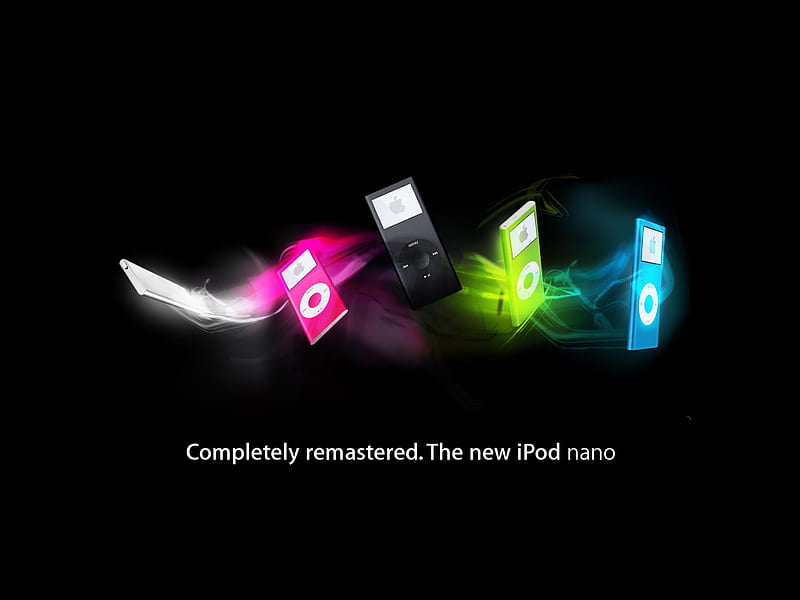 Ipod_nano_colours, ipod, new, colours, nano, HD wallpaper