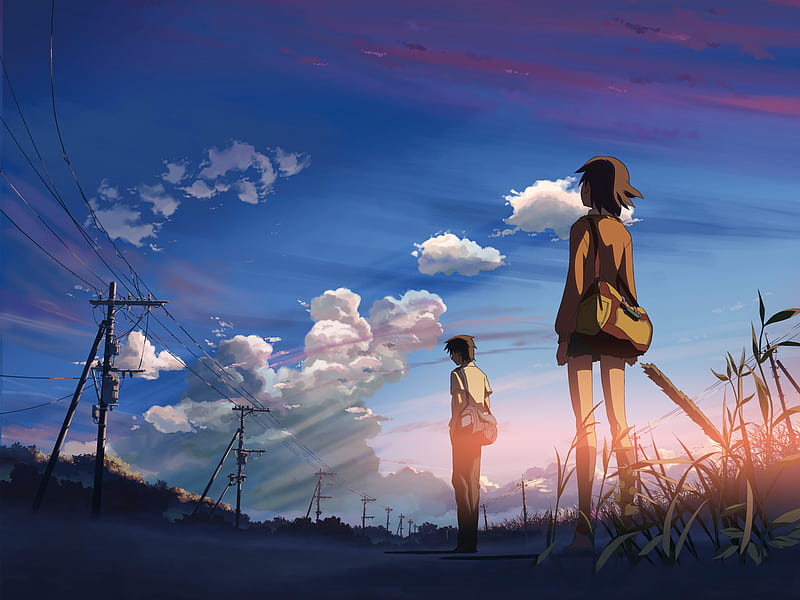 Anime, 5 Centimeters Per Second, Takaki Touno, Kanae Sumita, HD wallpaper