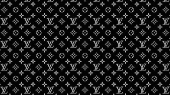 Louis Vuitton First Letter In Black Background HD Louis Vuitton Wallpapers, HD Wallpapers