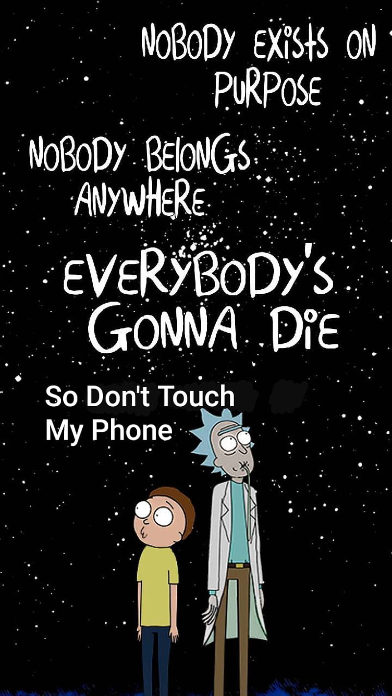 Rick and Morty - Cell Phone Wallpaper by MikeAGar85 on Newgrounds