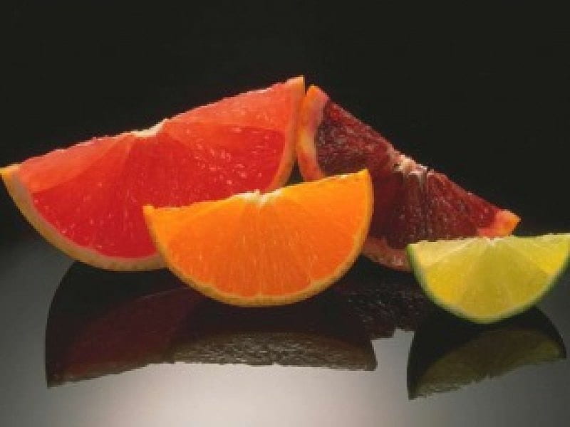 Fruity Wedges, guava, orange, lemon, fruit wedges, HD wallpaper
