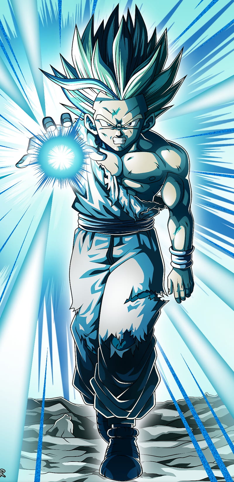 Gohan Ssj2, dbz, dragonballz, fullpower, s8, HD phone wallpaper