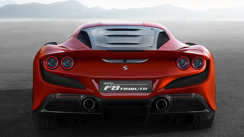 Ferrari F8 Tributo, 2019 Cars, supercar, Geneva Motor Show 2019, HD wallpaper