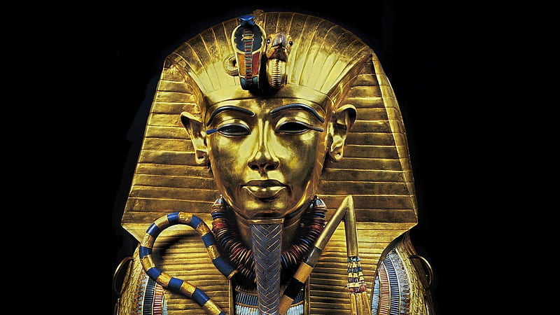 Golden Pharaoh, Gold Egypt, HD wallpaper