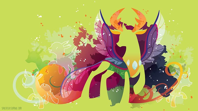 My Little Pony, Tv Show, Minimalist, My Little Pony: Friendship Is Magic, Thorax (My Little Pony), HD wallpaper