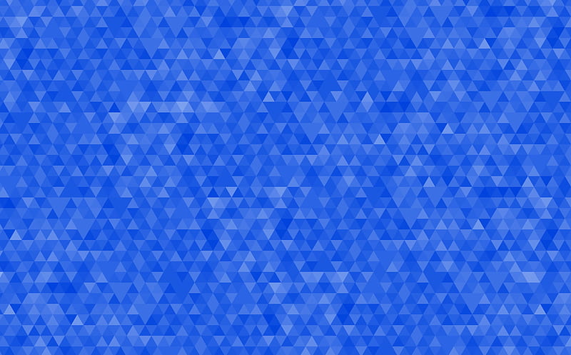 Blue Geometric Triangles Pattern Background Ultra, Aero, Patterns, Blue, Abstract, Modern, desenho, forma, Triangles, geometric, polygons, HD wallpaper