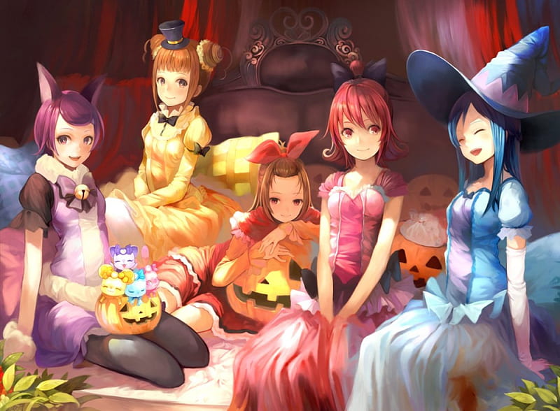 Ayus Marionette: Happy Halloween  Anime halloween, Anime witch