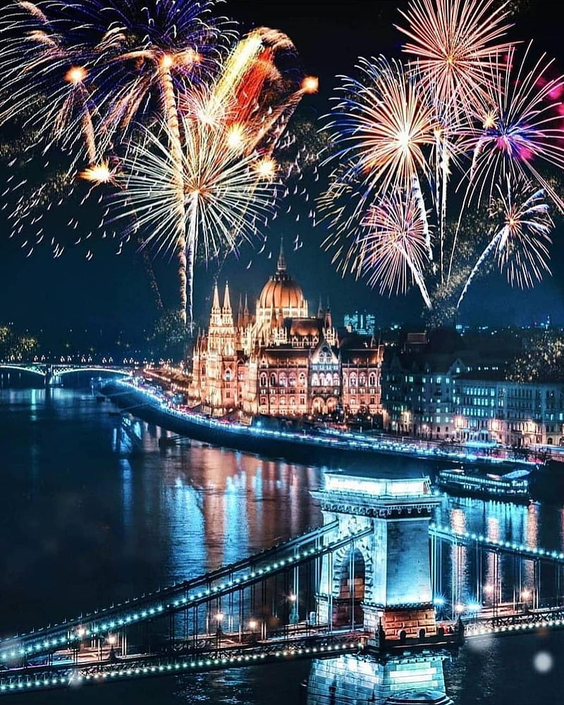 New year 2021, city, fire, fireworks, fire, happy, light, lights, new, work, year, HD phone wallpaper