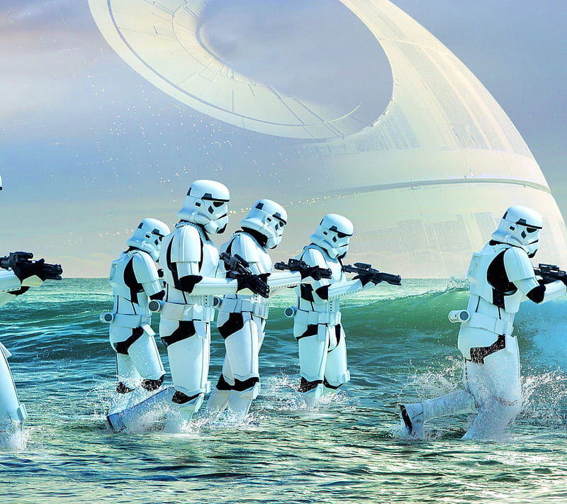 Stormtroopers, death, empire, one, rogue, star, stormtrooper, story, wars, HD wallpaper
