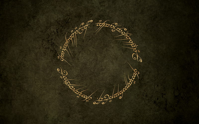 the lord of the rings, letters, Movies, HD wallpaper