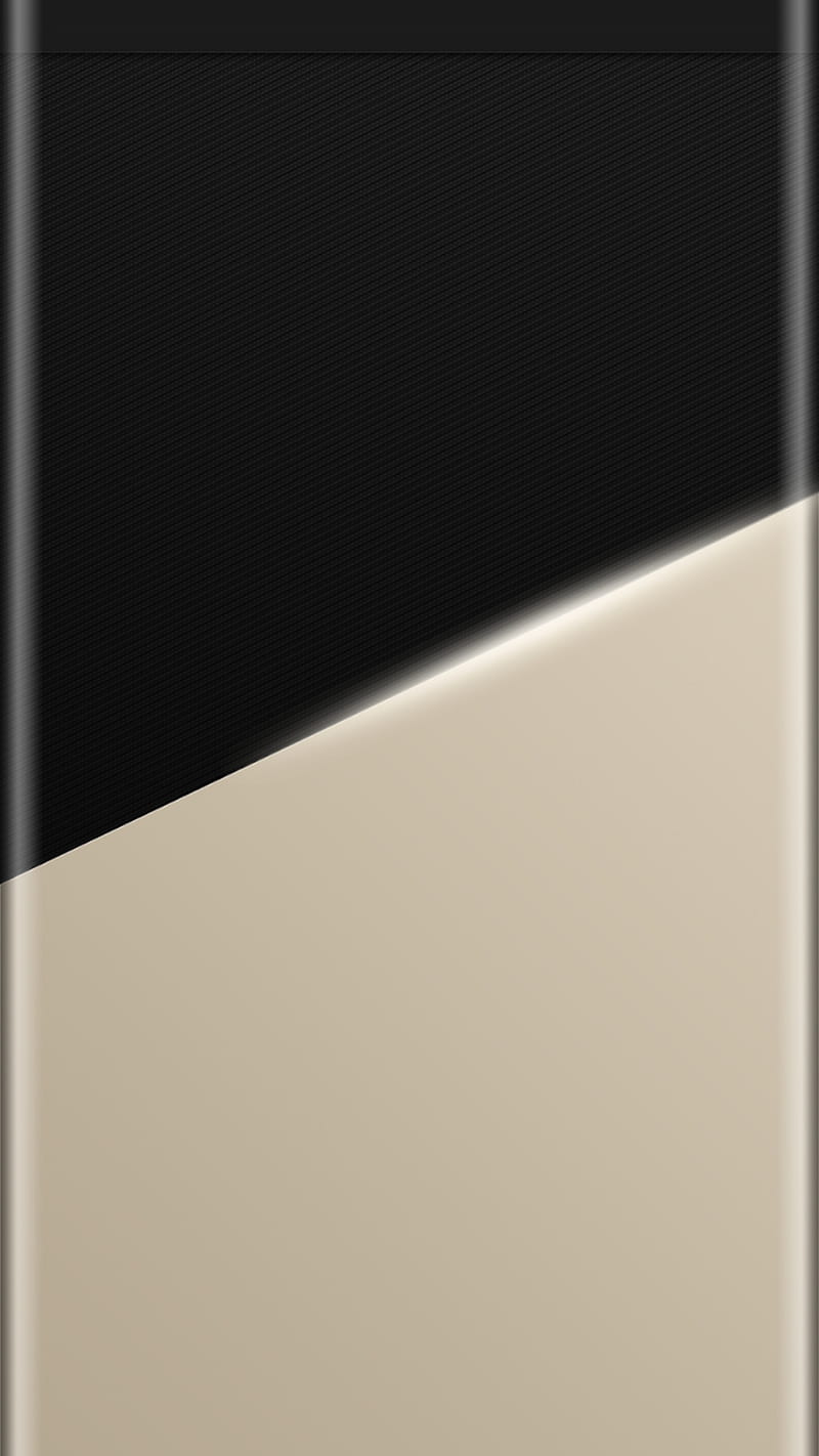 Abstract, black, cream color, edge style, s7, super design, HD phone wallpaper
