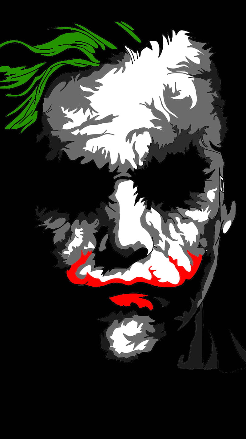 Joker batman black dc drawing handmade marvel sketch HD phone  wallpaper  Peakpx
