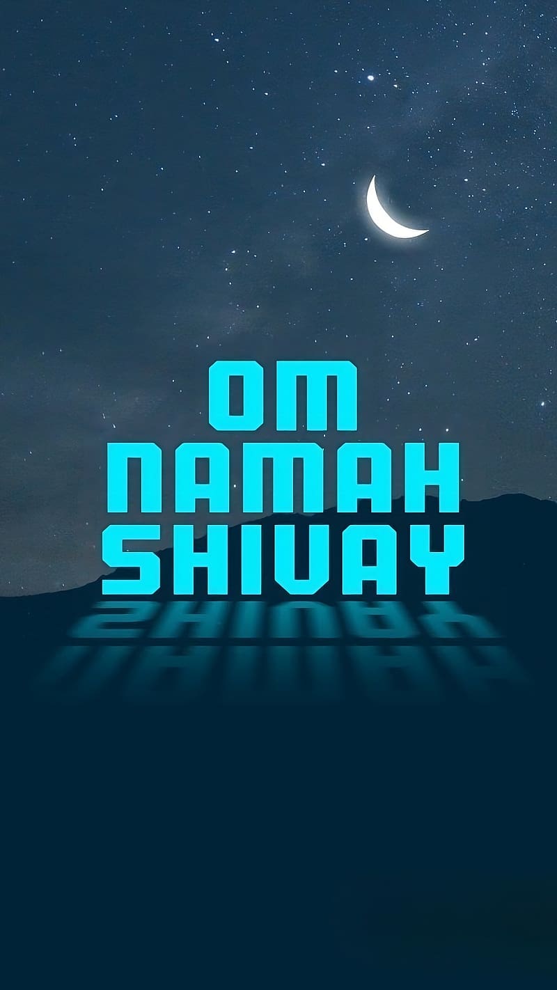 Om Namah Shivaya , gaming letter om namah shivay, lord shiva, mantra, HD phone wallpaper