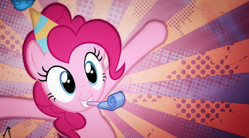 Pinkie Pie, My Little Pony, Friendship is Magic, Cartoon, Hasbro, HD wallpaper