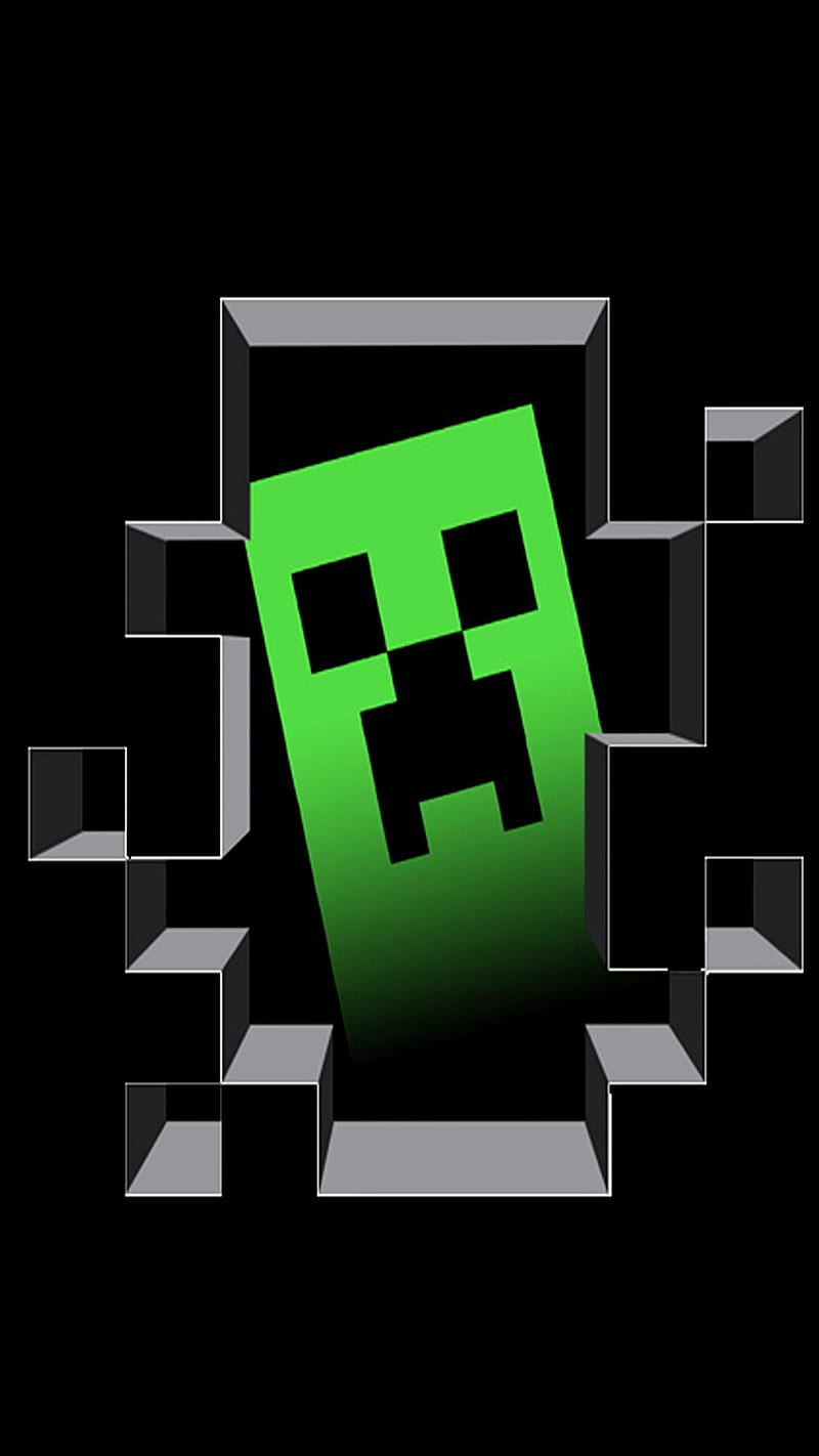 Minecraft, art, creeper, game, mob, open world, HD phone wallpaper | Peakpx