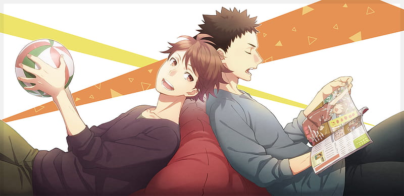 Anime, Haikyu!!, Hajime Iwaizumi , Tōru Oikawa, HD wallpaper