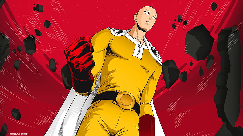 Saitama One Punch Man 4K Wallpaper #133