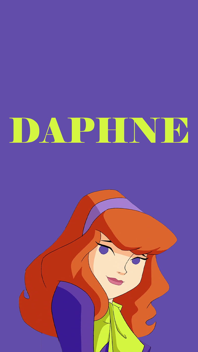 Daphne, chica, scooby, doo, animacion, purple, girl, cute, morado, animation, HD phone wallpaper