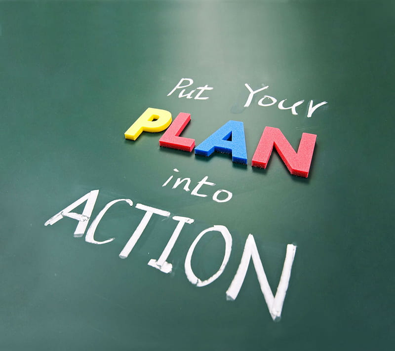 Action Plan, 2013, big, cool, dream, life, new, nice, quote, saying, thought, HD wallpaper