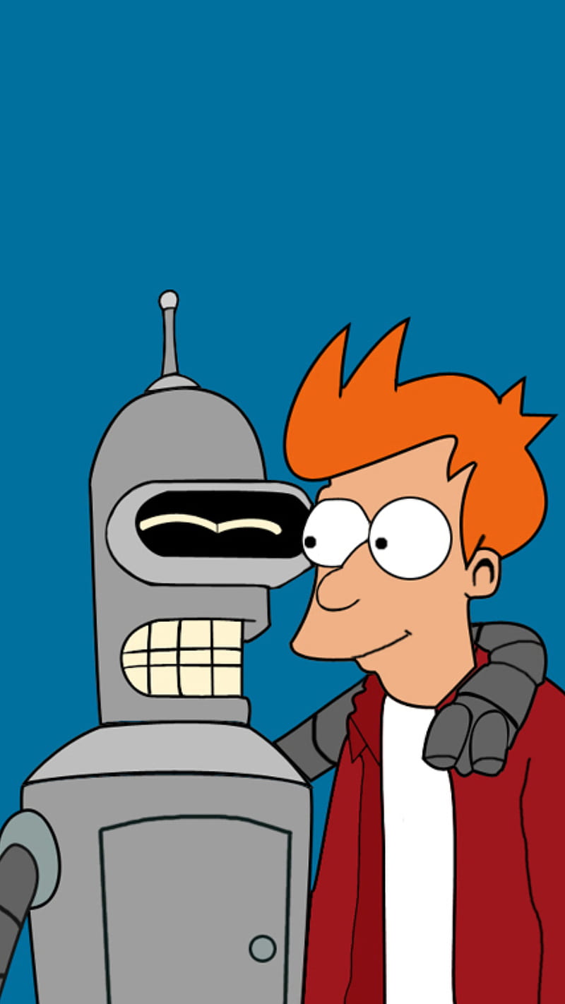 Bender y fry, dibujos animados, futurama, mate, Fondo de pantalla de  teléfono HD | Peakpx